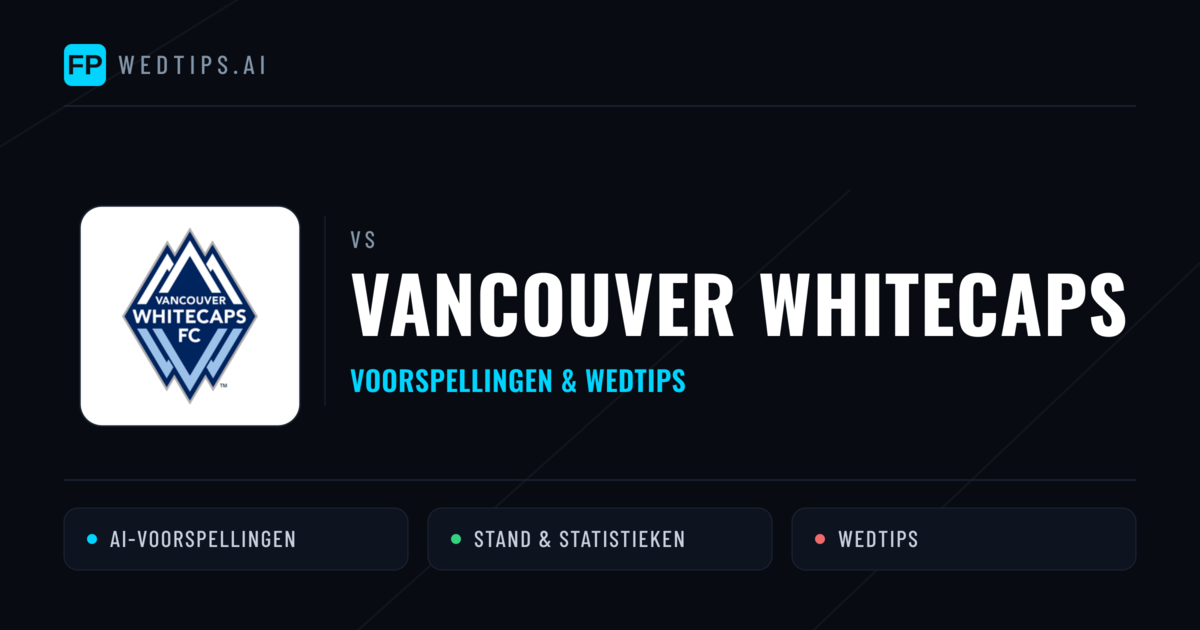 Vancouver Whitecaps voorspellingen & statistieken