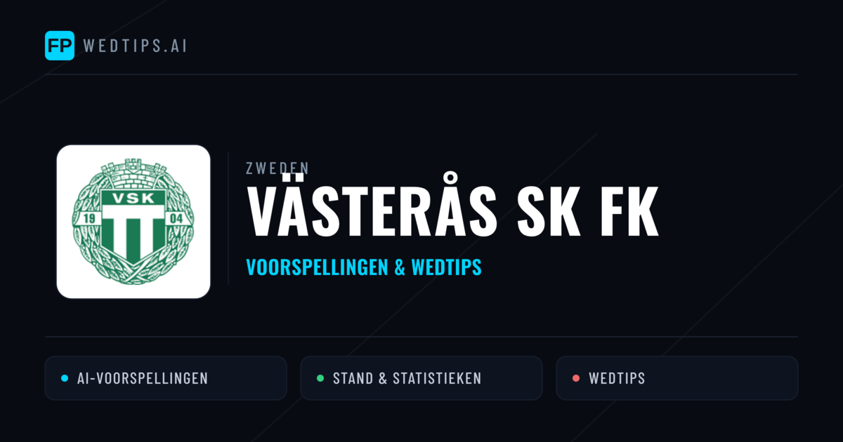 Västerås SK FK voorspellingen & statistieken