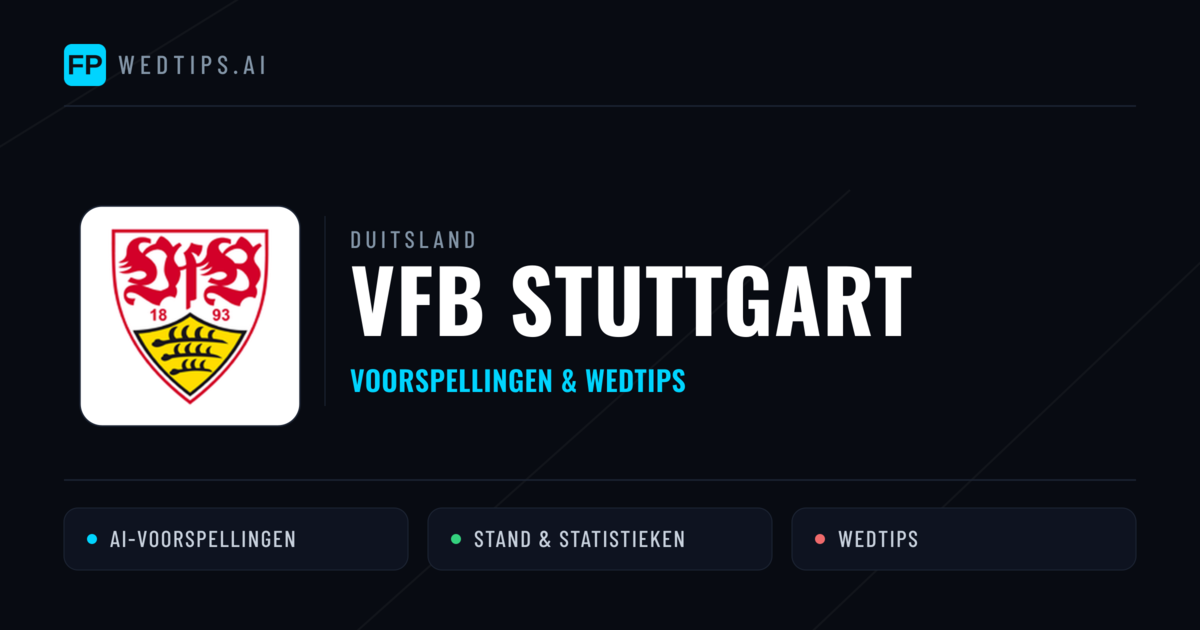 VfB Stuttgart voorspellingen & statistieken