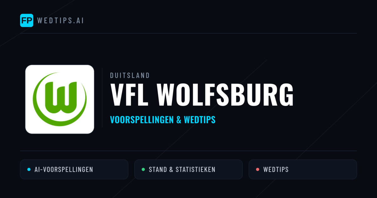 VfL Wolfsburg voorspellingen & statistieken