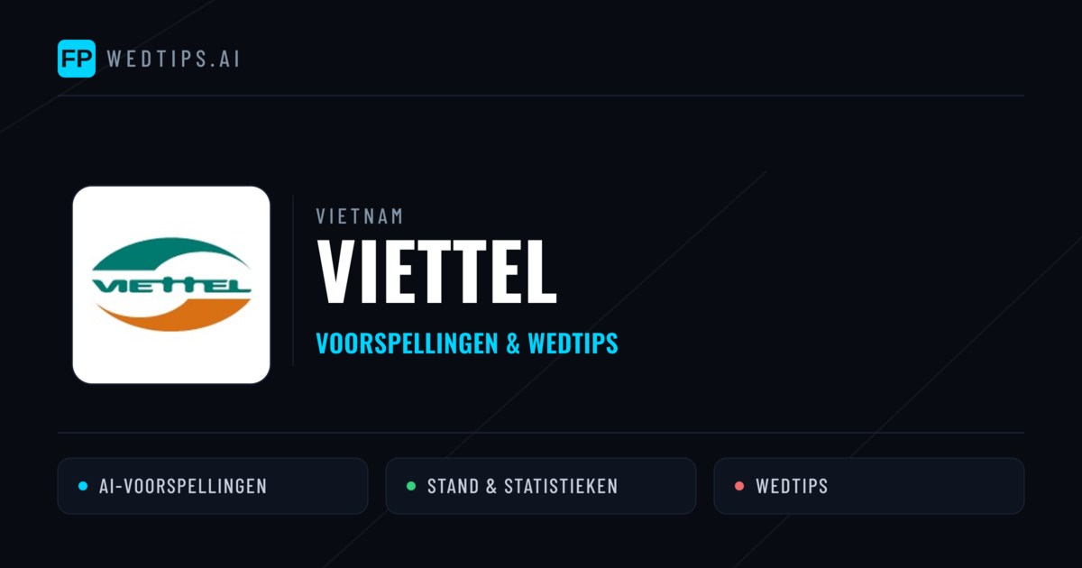 Viettel voorspellingen & statistieken
