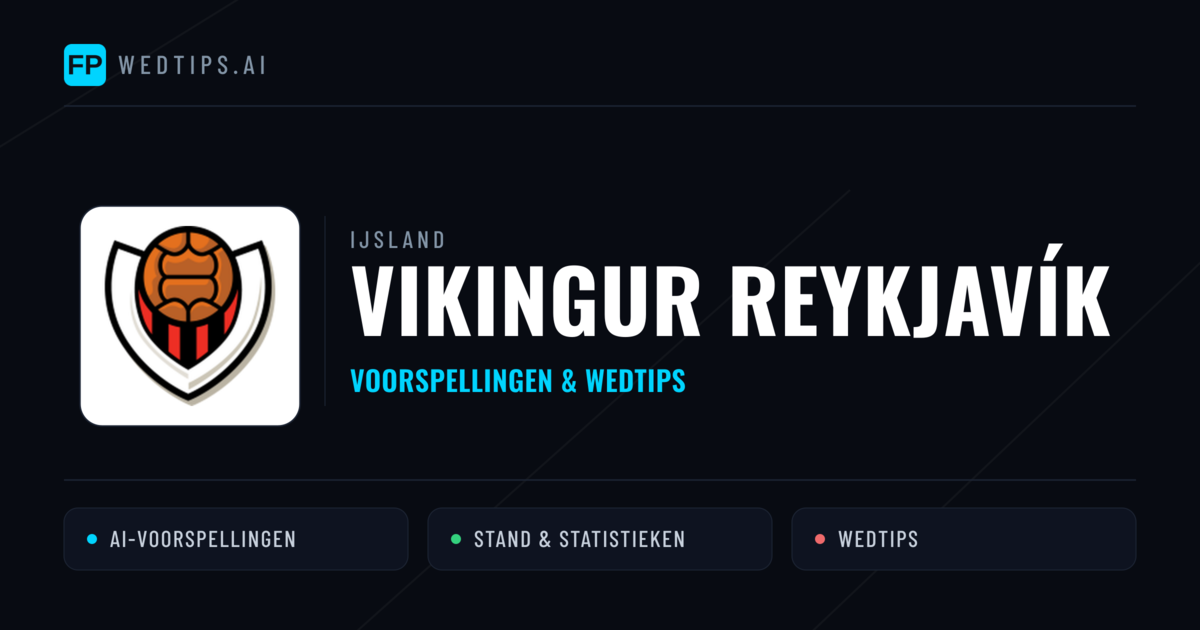 Vikingur Reykjavík voorspellingen & statistieken
