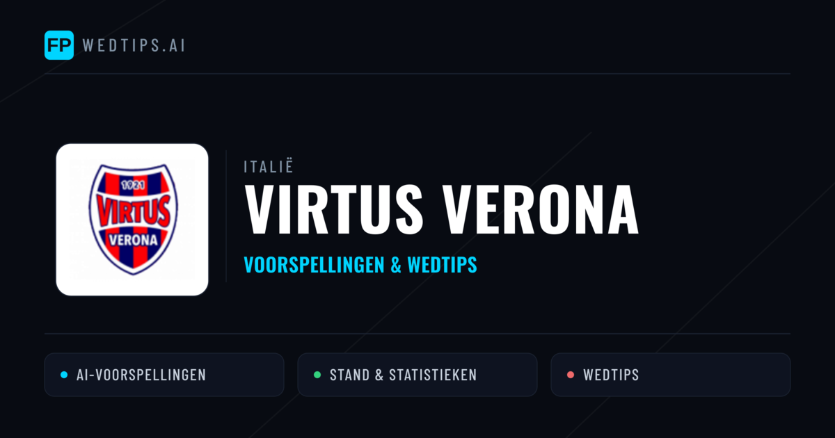 Virtus Verona voorspellingen & statistieken
