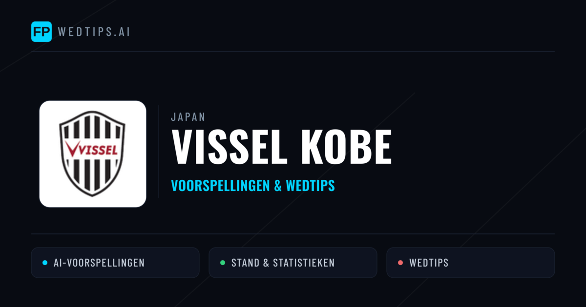Vissel Kobe voorspellingen & statistieken