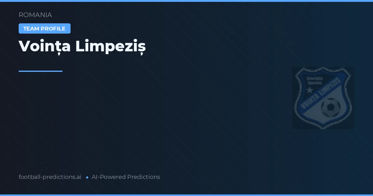 Voința Limpeziș voorspellingen & statistieken