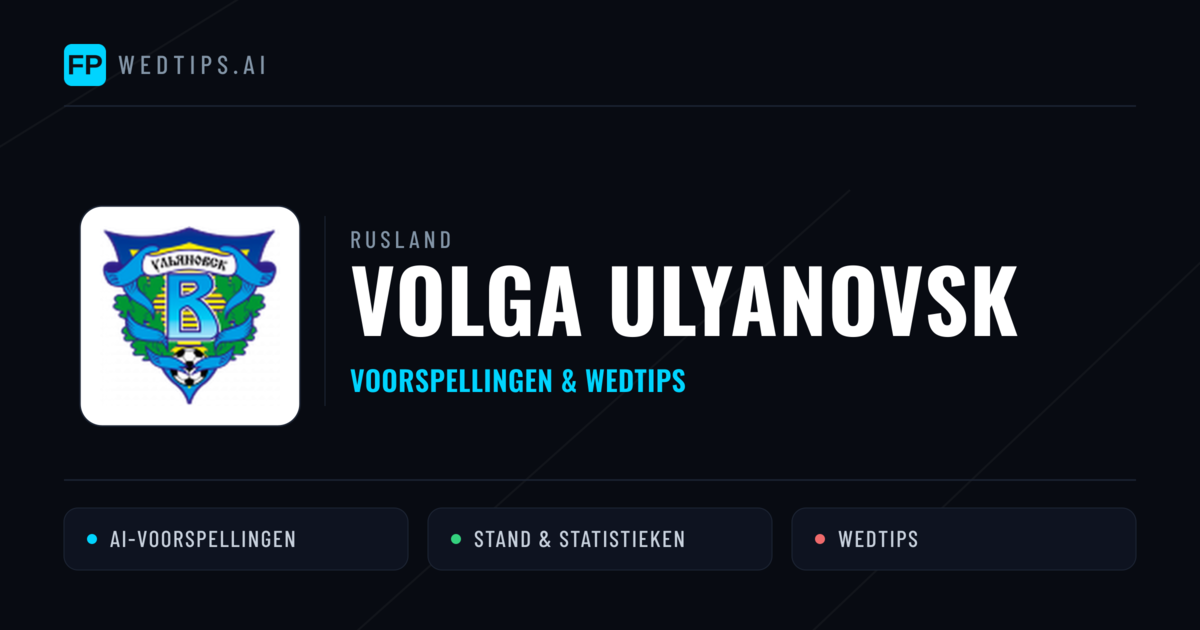 Volga Ulyanovsk voorspellingen & statistieken