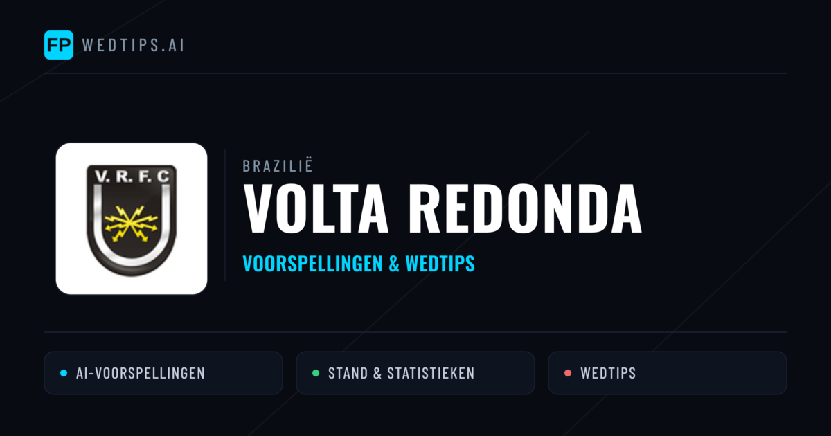 Volta Redonda voorspellingen & statistieken
