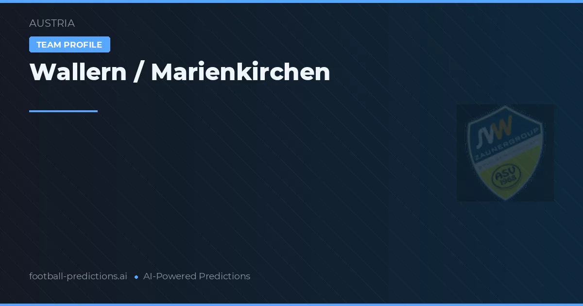 Wallern / Marienkirchen voorspellingen & statistieken