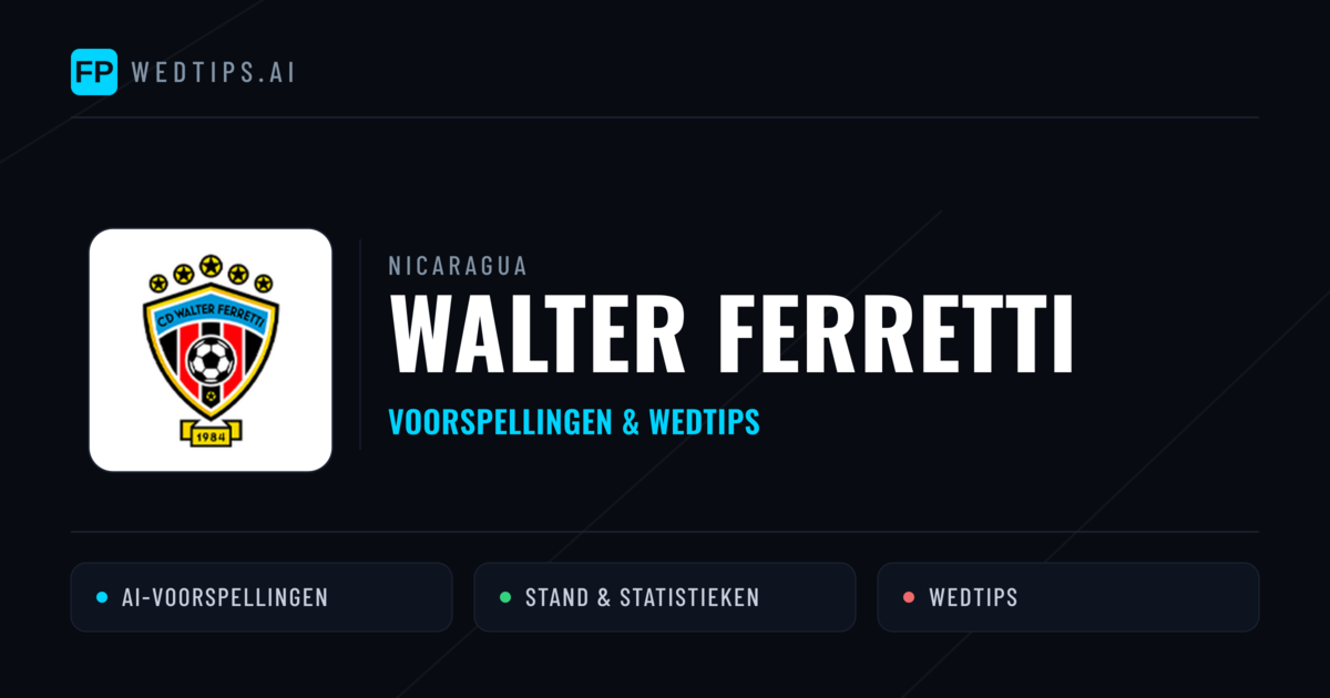 Walter Ferretti voorspellingen & statistieken