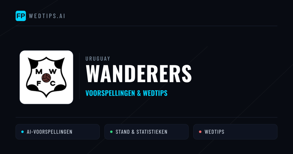 Wanderers voorspellingen & statistieken