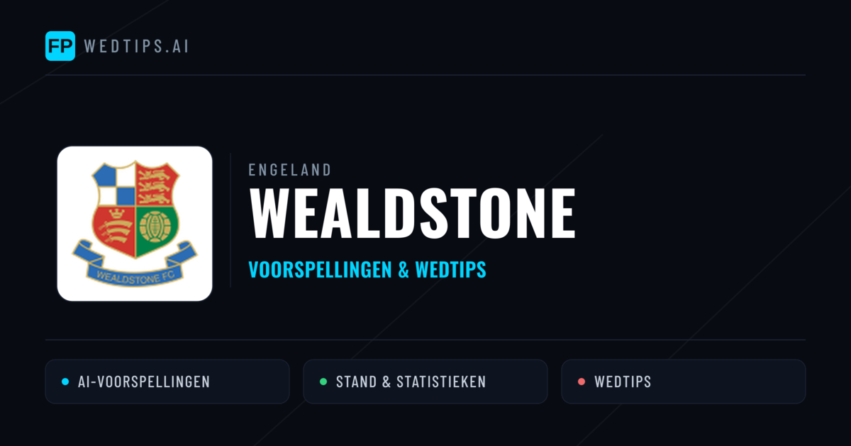 Wealdstone voorspellingen & statistieken