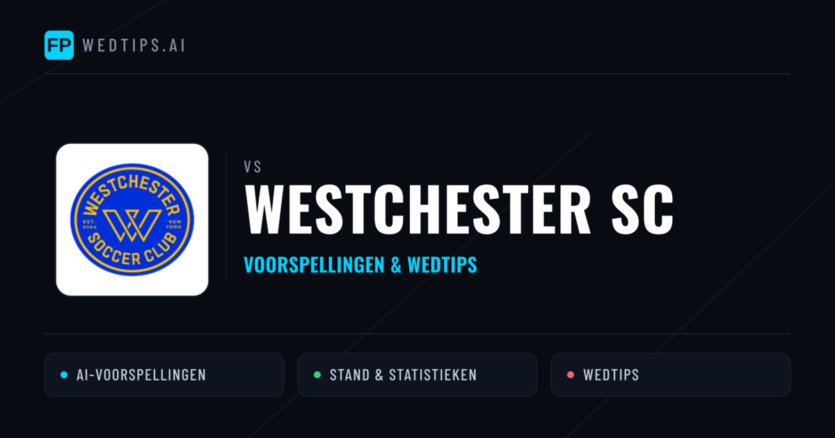 Westchester SC voorspellingen & statistieken