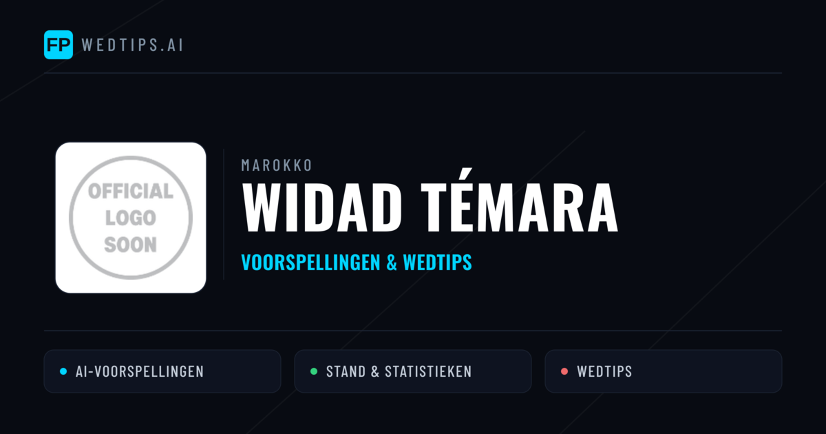 Widad Témara voorspellingen & statistieken