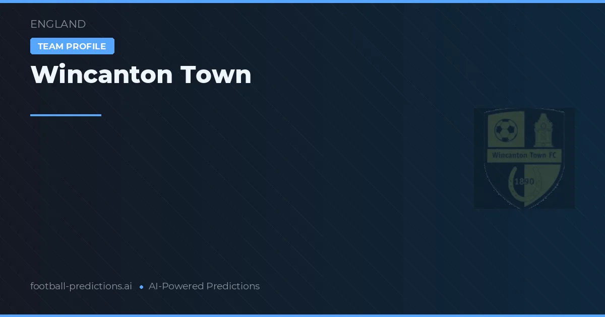 Wincanton Town voorspellingen & statistieken