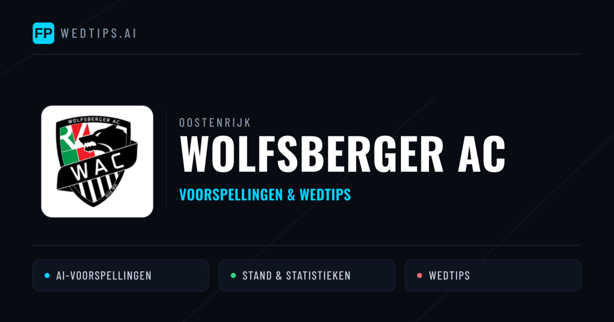 Wolfsberger AC voorspellingen & statistieken