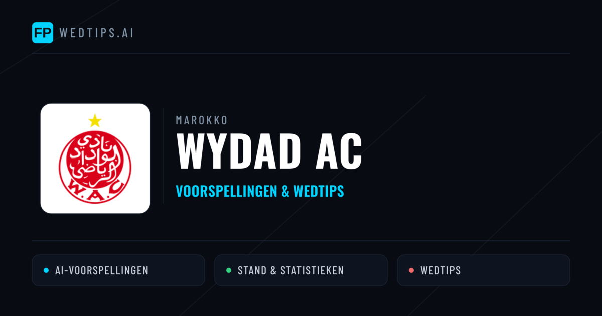Wydad AC voorspellingen & statistieken