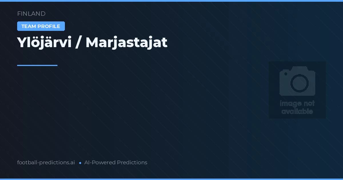 Ylöjärvi / Marjastajat voorspellingen & statistieken