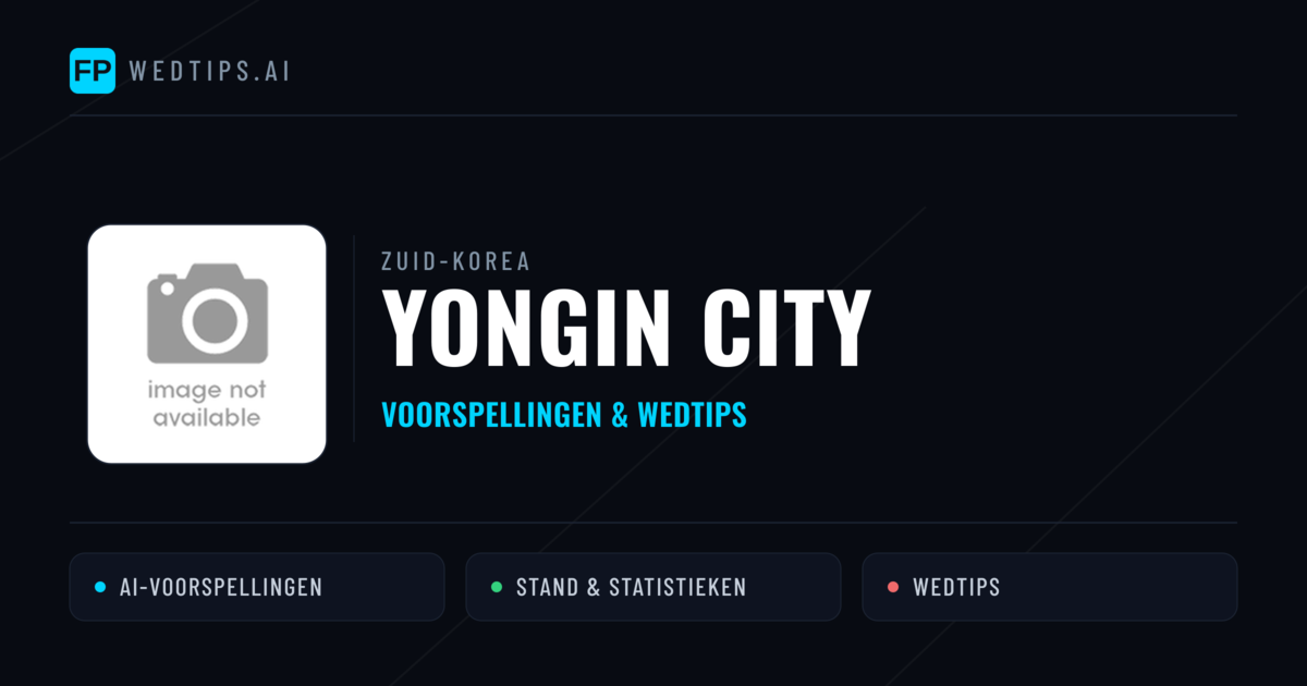 Yongin City voorspellingen & statistieken