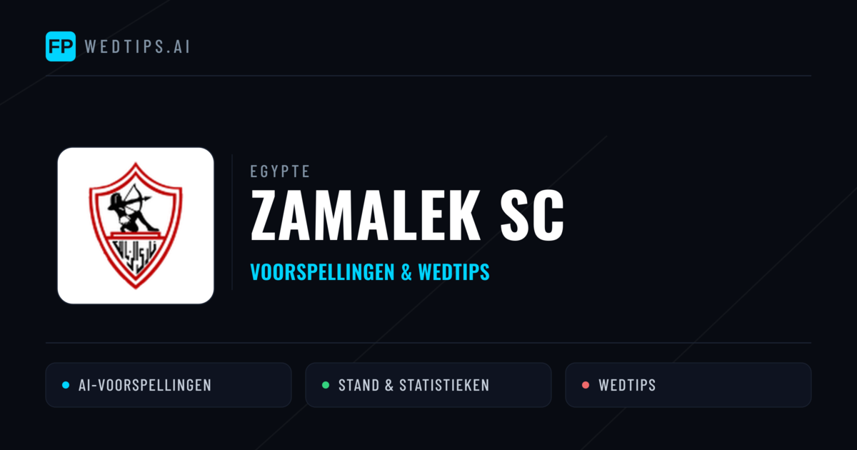 Zamalek SC voorspellingen & statistieken