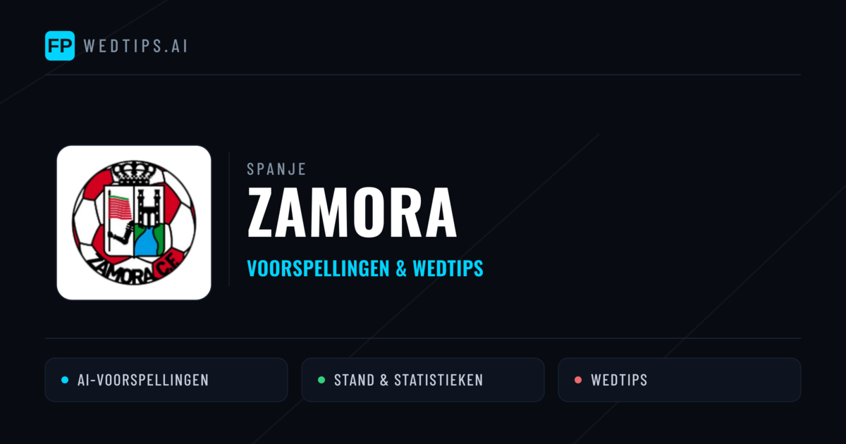 Zamora voorspellingen & statistieken