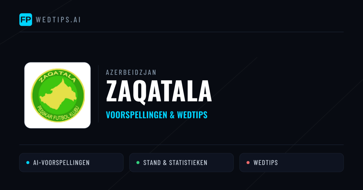 Zaqatala voorspellingen & statistieken