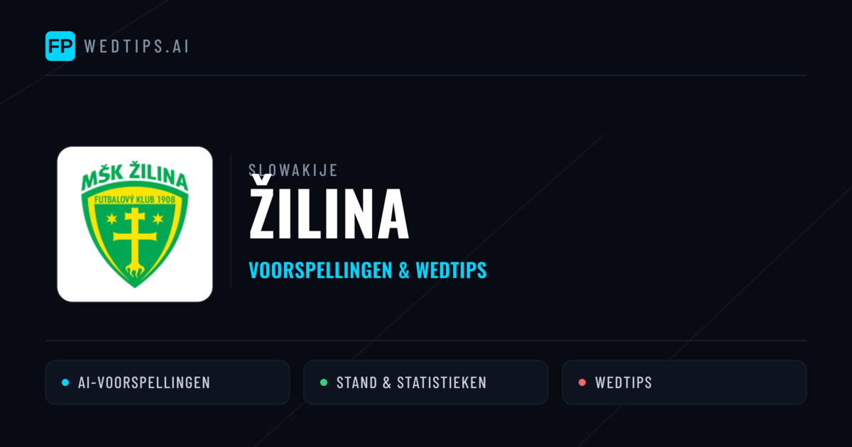 Žilina voorspellingen & statistieken