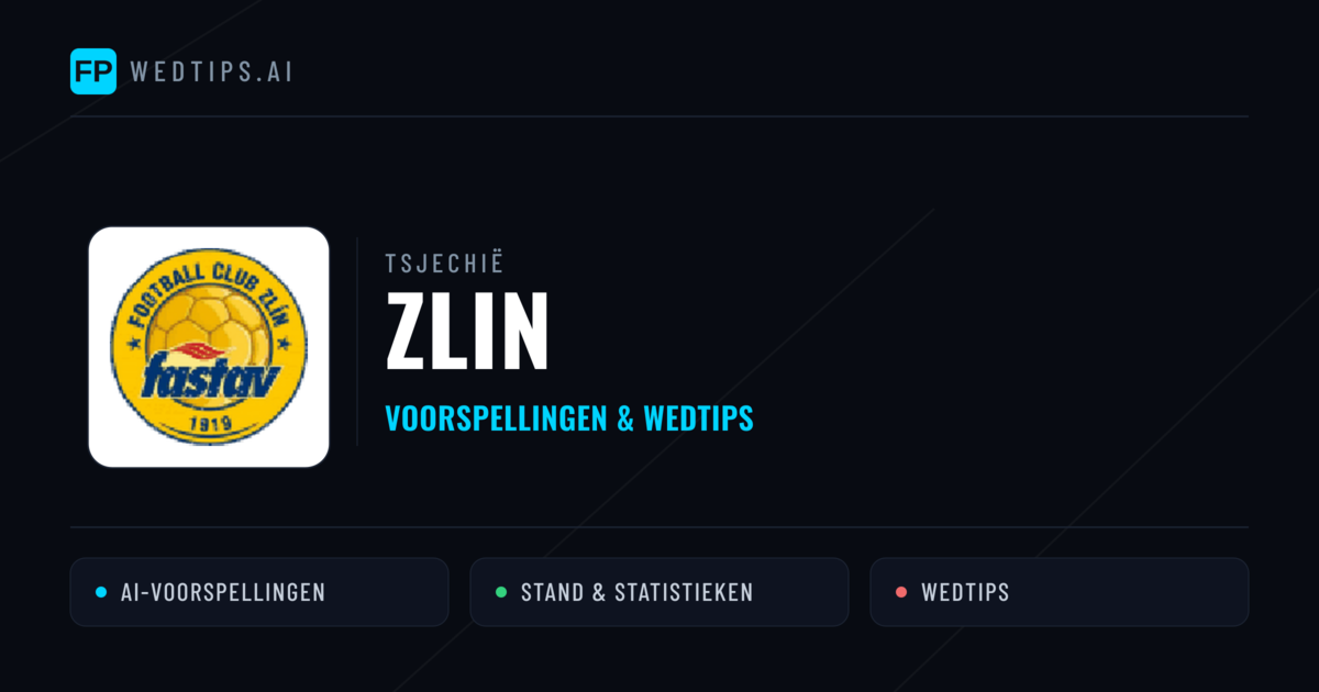 Zlin voorspellingen & statistieken
