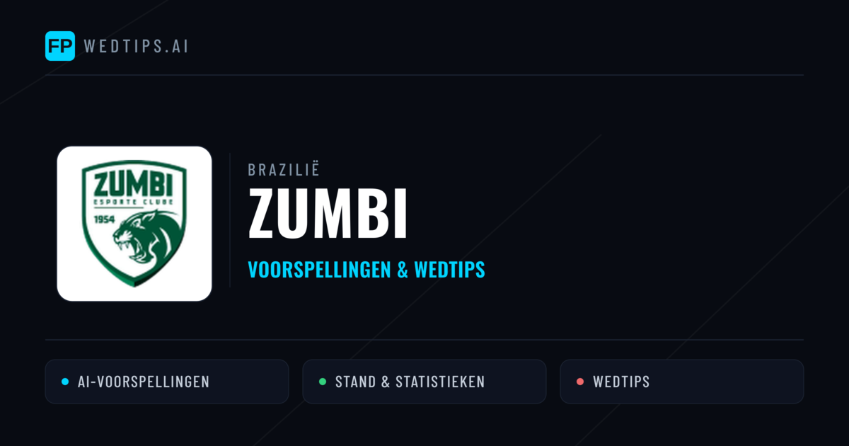 Zumbi voorspellingen & statistieken